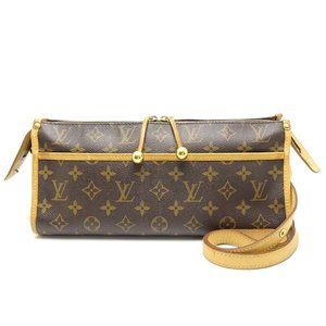 Louis Vuitton Monogram Popincourt Long Brown Diagonal Shoulder Bag
